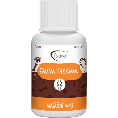 AromaFauna Prohřívací masážní olej Fauna Thermol 20 ml – Zboží Mobilmania