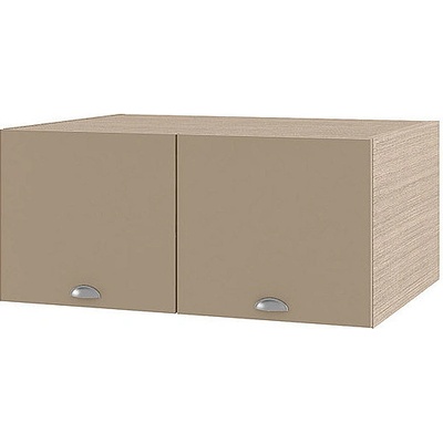 ИРИМ Надстройка за горен кухненски шкаф с две врати Сити МФ-Капучино мат-11-112 80 см