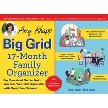 Amy Knapp's Big Grid Family Organizer Wall 2026