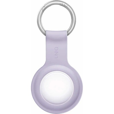 Uniq Силиконов ключодържател за Apple AirTag - Uniq Lino Liquid Silicone Case (лилав) (UNIQ-AIRTAG-LINOLAV)