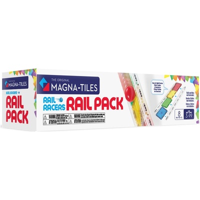 MAGNA-TILES Magnetická stavebnica Rail Racers Rail Pack 8 ks