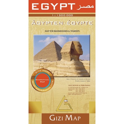 Egypt mapa 1:1 3 000 000