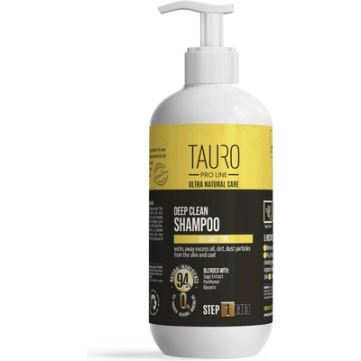 Tauro Pro Line TPL Hloubkově čistící Ultra Natural Care šampon 3785 ml
