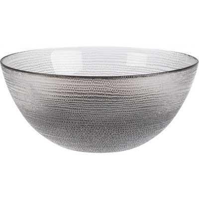 Home Styling Collection Skleněná miska LAKRIS, Ø 21 cm antracitová