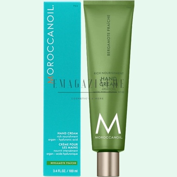 Moroccanoil Хидратиращ крем за ръце с бергамот и мента 100 мл Bergamote Fraiche Hand Cream (MRCFMC-BLHCBF100)
