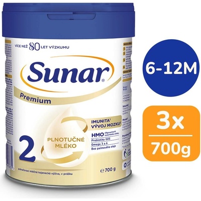Sunar 2 Premium 3 x 700 g