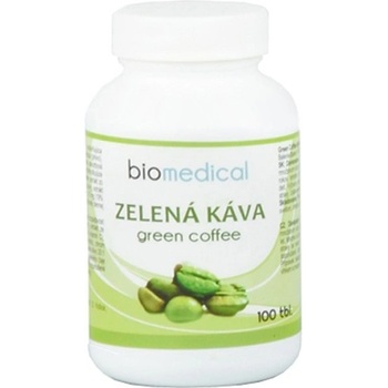 BioMedical Zelená káva tablety 100 tab