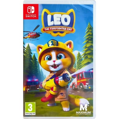 Leo the Firefighter Cat