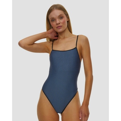 Dámské Jednodílné Plavky Nike Swim Ocean Bound Ripple Square Neck One Piece