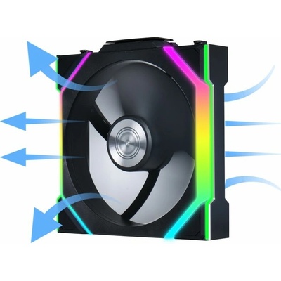 Lian Li UNI FAN SL Wireless 3ks Reverse 12RSL1W3B