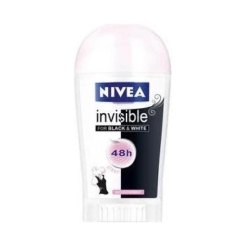 Nivea Invisible for Black & White Clear deostick 40 ml