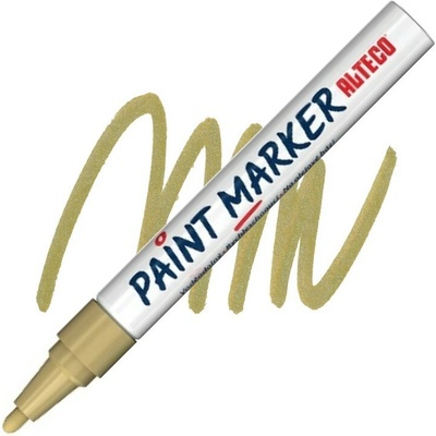 ALTECO Popisovač Paint Marker, zlatý
