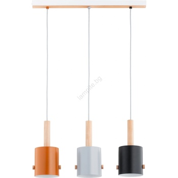 Alfa Люстра на кабел ASLI 3xE27/15W/230V пъстроцветна (ALF62642)