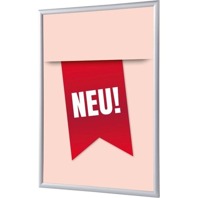 Jansen Display Set klaprámu A1, Novinka, červený, německy, 625 x 872 mm