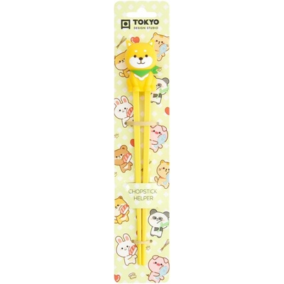 Tokyo Design Studio Dětské hůlky Shiba Yellow 22 cm
