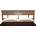 EX Home Табла за легло EX Home модел Lava 160/110 см, тиково дърво, вулканичен камък