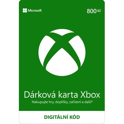 Microsoft Xbox Live darčeková karta 800 Kč