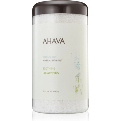 Ahava Dead Sea Salt Soothing Eucalyptus минерална сол от Мъртво море за баня 907 гр