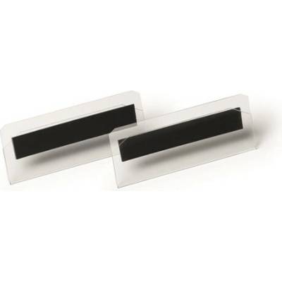 Logistické vrecko, 100x38 mm, ležaté, DURABLE, magnetické, priehľadné
