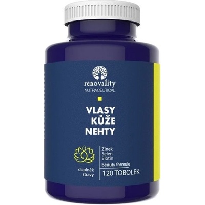 Renovality Vlasy kůže nehty 120 tabliet