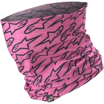 Nákrčník ALPINESTARS Astars Neck Tube čierna ružová
