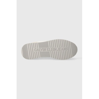 Calvin Klein Jeans Маратонки Calvin Klein Jeans YW0YW00840 RUNNER SOCK LACEUP NY-LTH W в бяло YW0YW00840 (YW0YW00840)