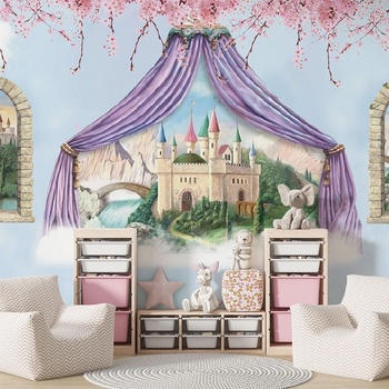 Art Gift Decor Фототапет Приказен замък 2