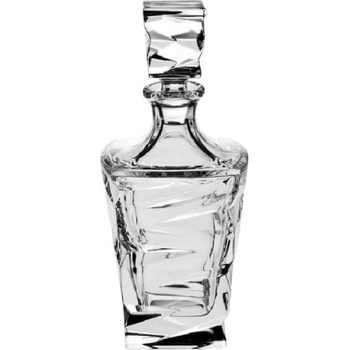 Crystal Bohemia ZIG ZAG karafa na whisky 0,75 l