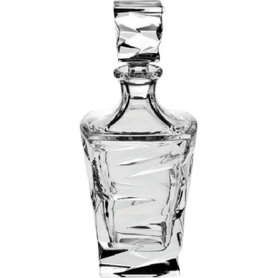 Crystal Bohemia ZIG ZAG karafa na whisky 0,75 l