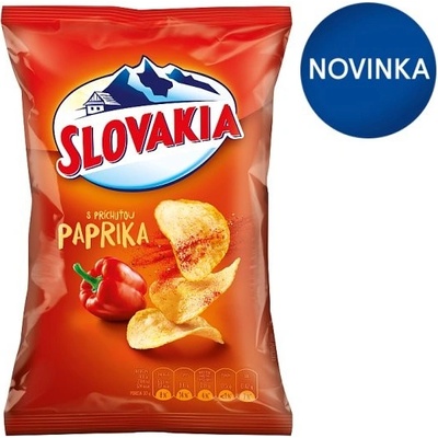 Slovakia Chips S príchuťou paprika 60 g