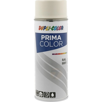 Dupli Color Prima farba v spreji 400 ml RAL 9001 lesklá krémová