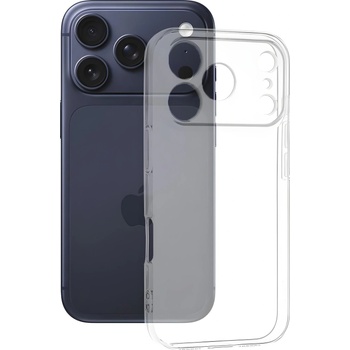 Techsuit Силиконов калъф за Apple iPhone 17 Pro - Прозрачен KP38547 (38547)