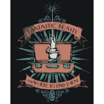Zuty Рисуване по номера Плакат с ръка на пръчка в ствола на Скамандър (Фантастични животни) (M10-040-050-601304)