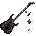 Jackson JS Series Dinky JS32 AH Basic SET Transparent Black Електрическа китара