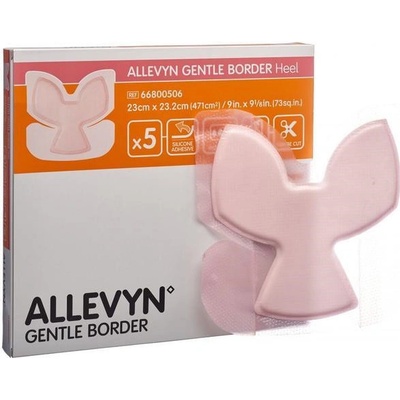 SMITH and NEPHEW Allevyn Gentle Border Heel 23x 23,2 cm