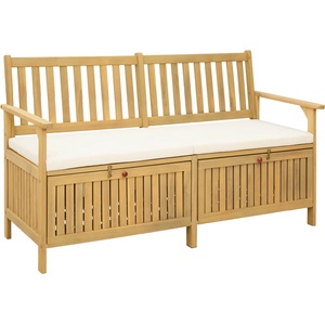 vidaXL Пейка с място за съхранение 2 -Seater 148 x 63 x 84 см (42026792)