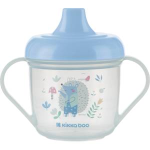 KikkaBoo Чаша с твърд накрайник 150мл Forest Party Blue (31302030075)
