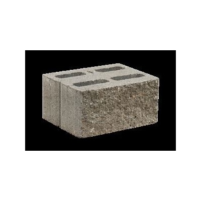 Betonová tvarovka dvoustranně štípaná KB 7-31 B Bílá natur C8