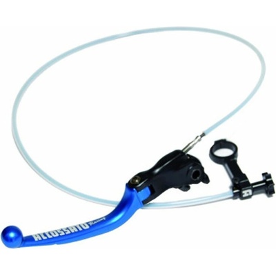ACCOSSATO Brake lever folding ACCOSSATO RA001 With Integrated remote adjuster for Original Brake Master Cylinders modrá