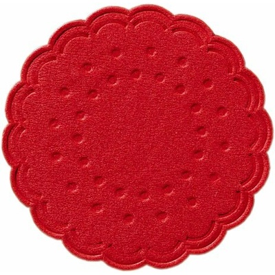 DUNI Rozetky m-ply 7,5 cm červená