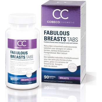 Image 1 of Cobeco Pharma CC Fabulous Breasts Tabs 90tbl