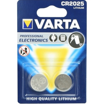 Varta CR 2025 2ks 6025101402