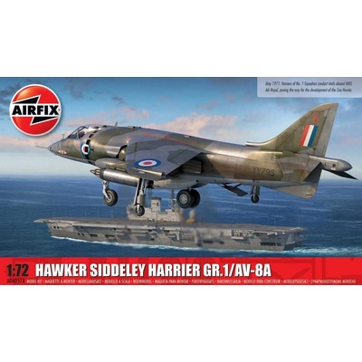 Airfix Classic Kit letadlo A04057A Hawker Siddeley Harrier GR.1:AV :72
