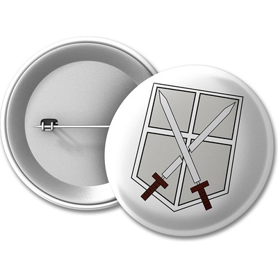 Attack on Titan placka Training Corps 50 mm