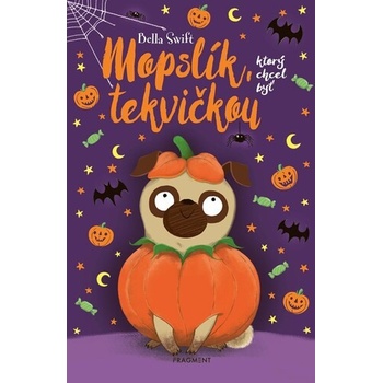 Mopslík, ktorý chcel byť tekvičkou