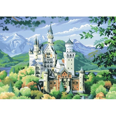 KSG Crafts KSG Craft - Рисуване по номера с акрилни бои - Найшвайнщайн