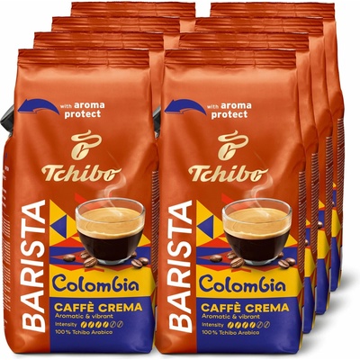 Tchibo Barista Origins Colombia Intenzita 4/6 zrnková 8 x 1 kg