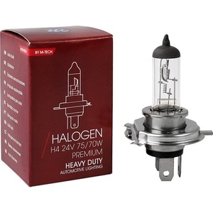 m-tech 24V 75/70W H4 P43t HEAVY DUTY халогенна крушка (ZHD904)