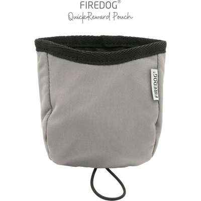 Firedog QuickReward vrecko na maškrty Softshell svetlošedé