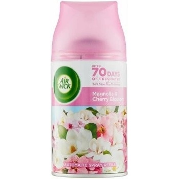 Air Wick automatický spray s vôňou magnólie a kvitnúcej čerešne náhradná náplň 250 ml